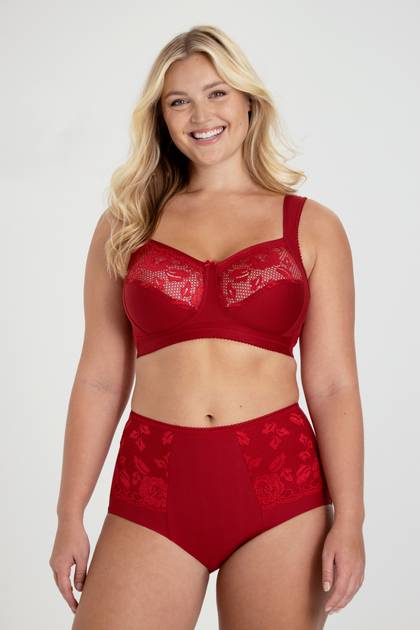 Lovely lace bra in cotton mix without underwiring Miss Mary Of Sweden