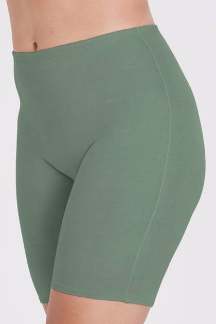 Organic Cotton Culottes Green Tint