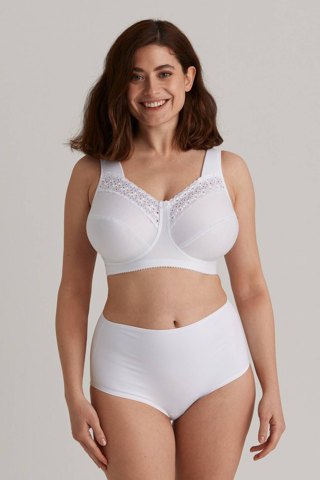 Miss Mary of Sweden Non-Wired Front Fastening Bra Broderie