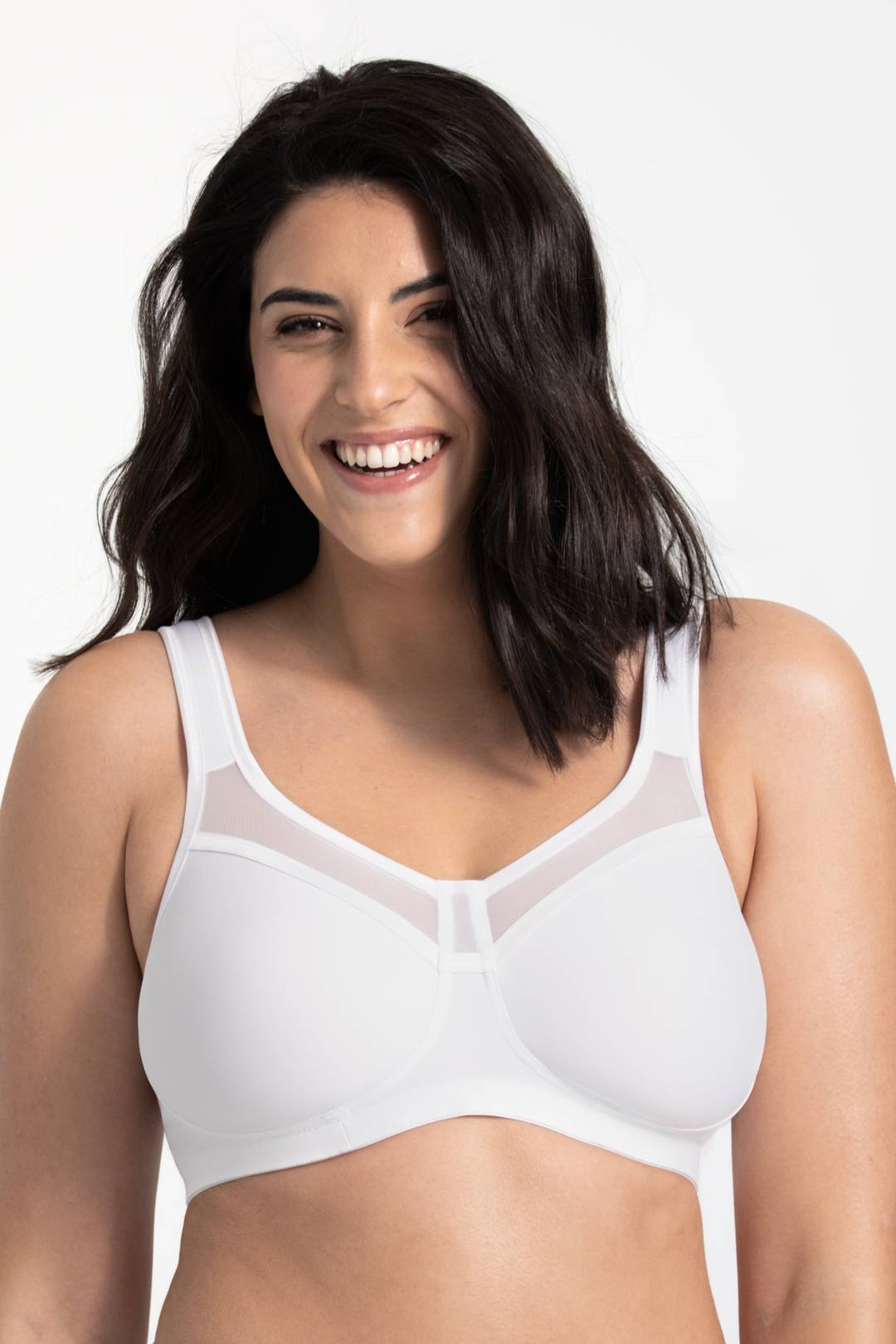 Bh met steuncups Nina Dessous met beugel, naadloze cups en kant