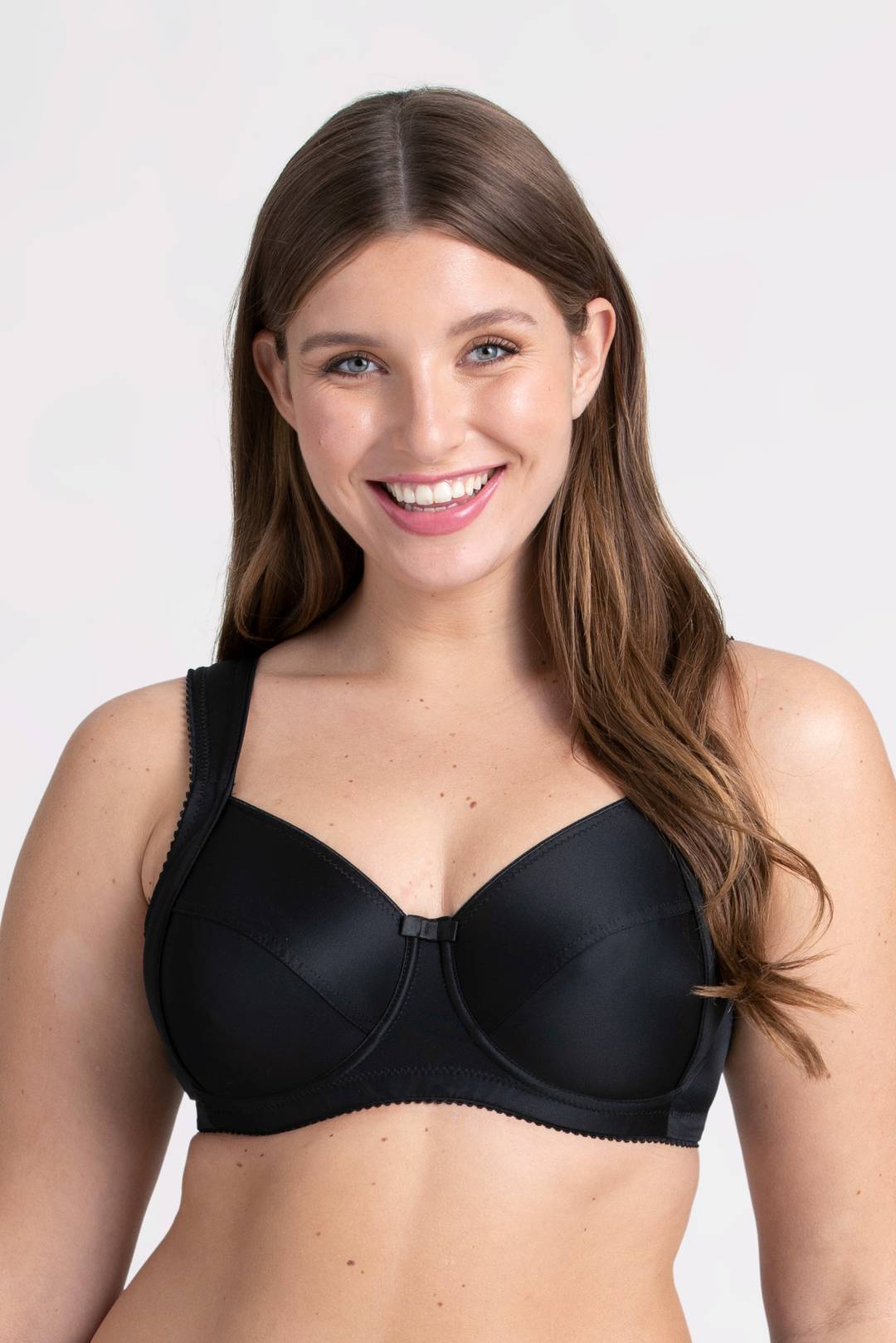 Miss Mary of Sweden Happy Days Women's Underwired Full Coverage Everyday  Bra Black 34B at  Women's Clothing store