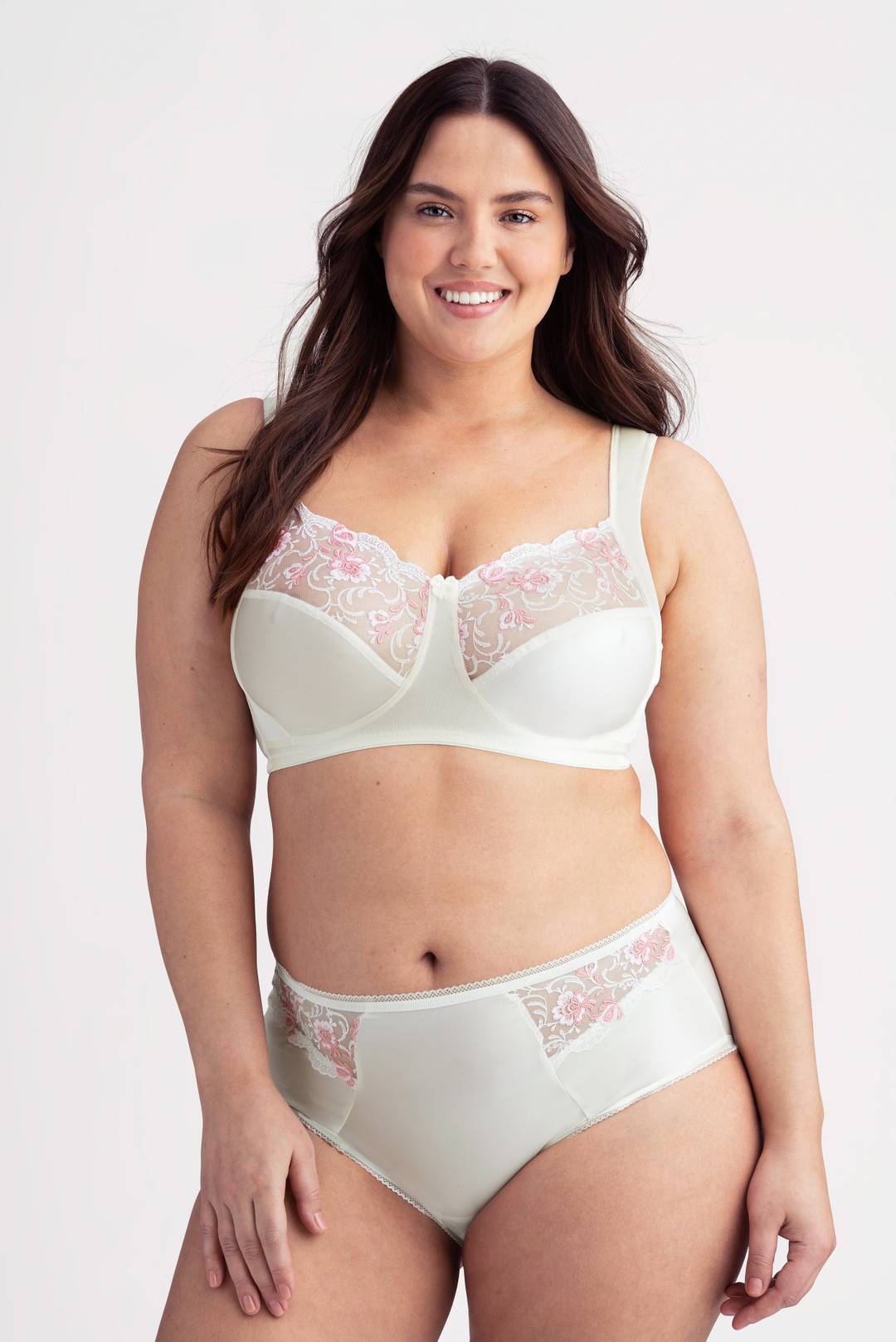 Anthea Full Cup Bra in Lace  Full cup bra, Comfortable bras