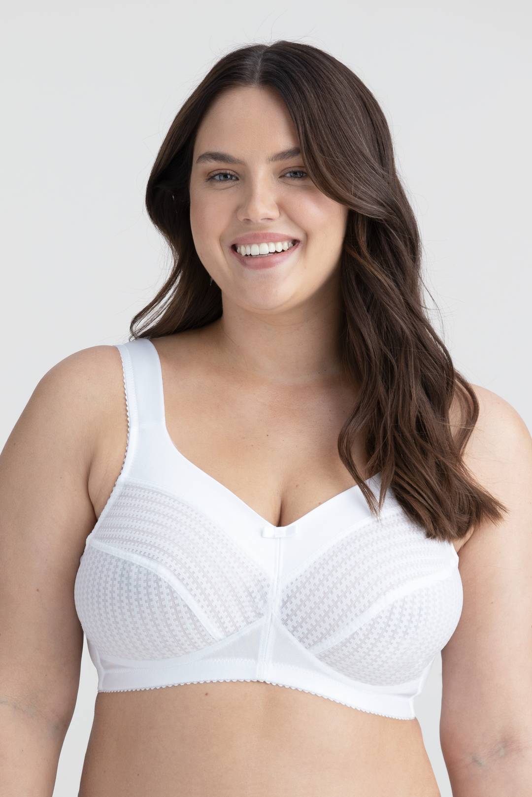 Miss Mary Jacquard Non Wired Bra Skin