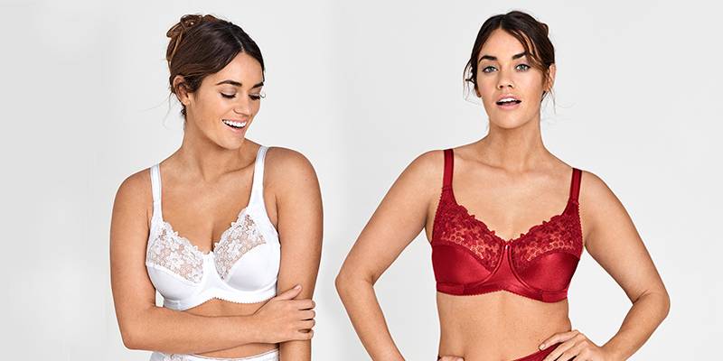 Why do some bras have a raised bottom edge at the front?