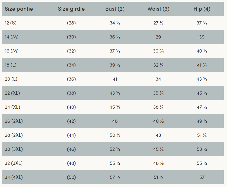 Size Chart – NOOD