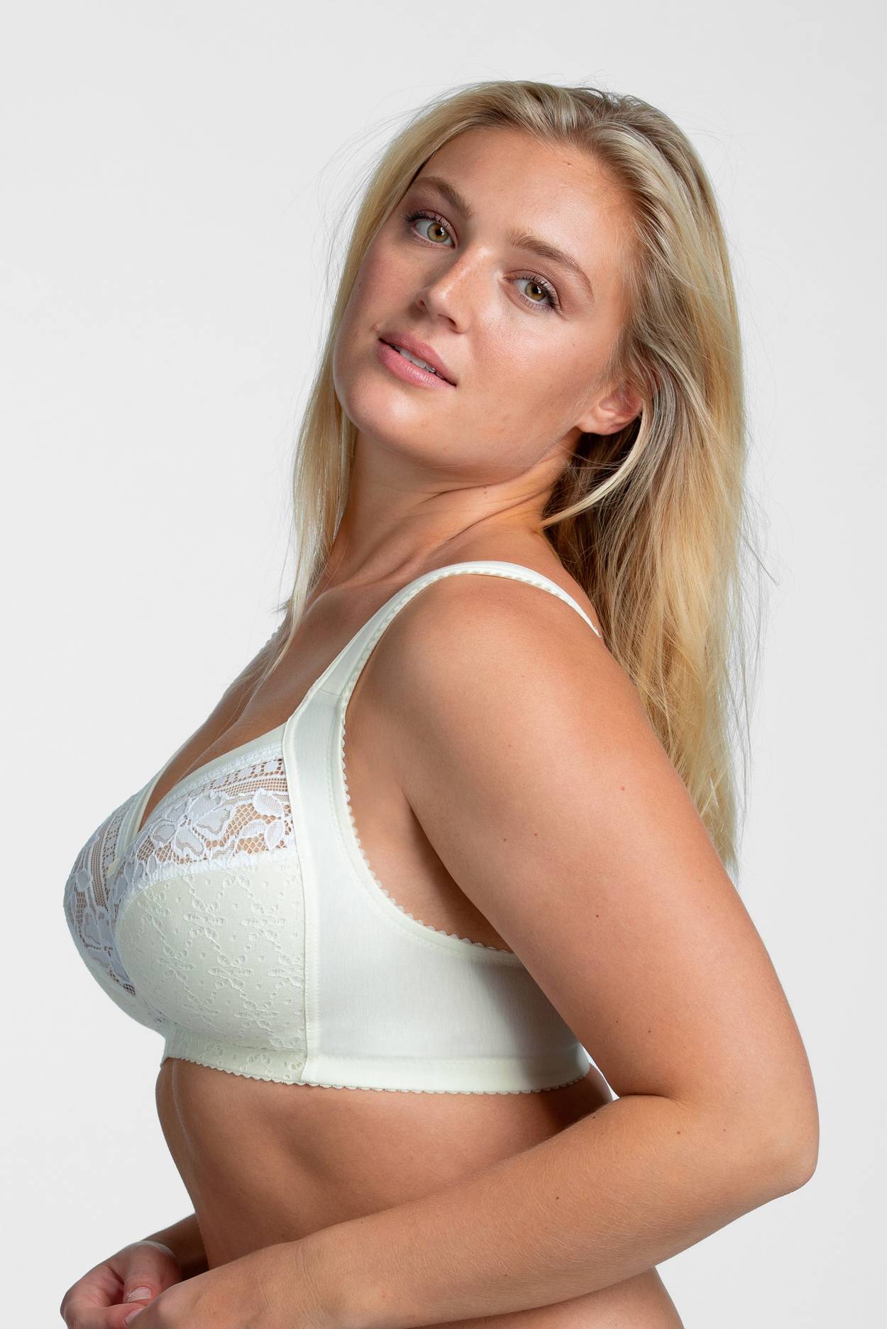 Miss Mary Of Sweden Diamond Steunende Beha Zonder Beugel En Met Volledige Cup 80d Wit 2231060387