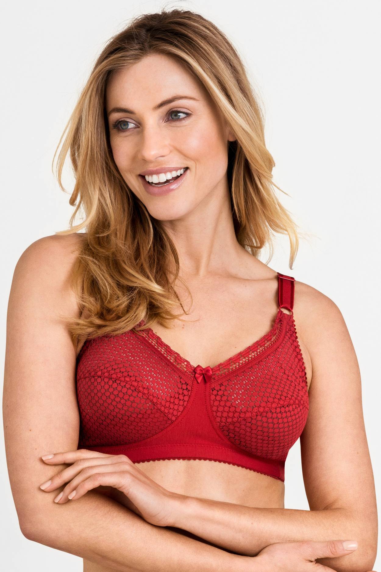 Miss Mary of Sweden Cotton Dots Non-Wired Bra