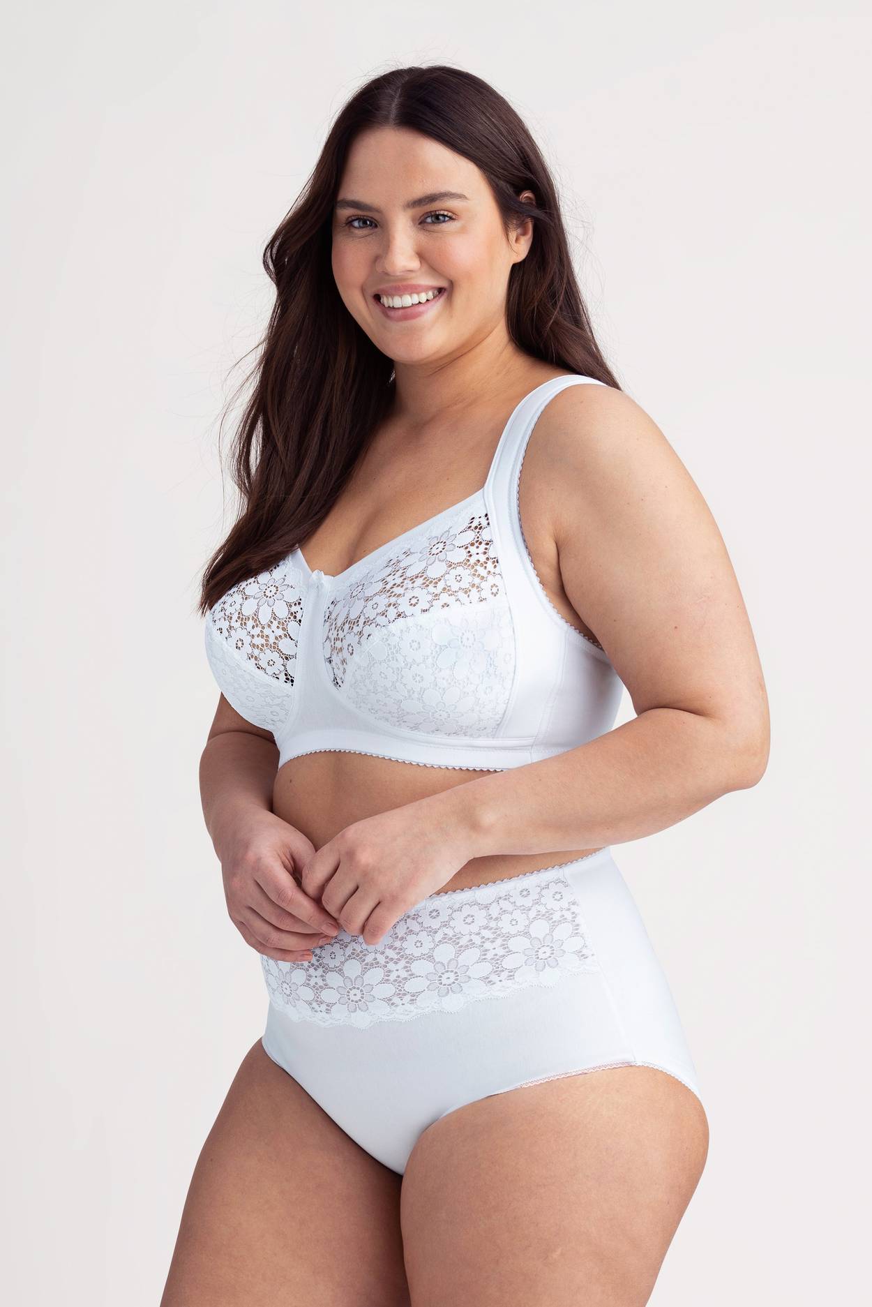 Cotton Bloom nonwired bra in cotton blend Miss Mary