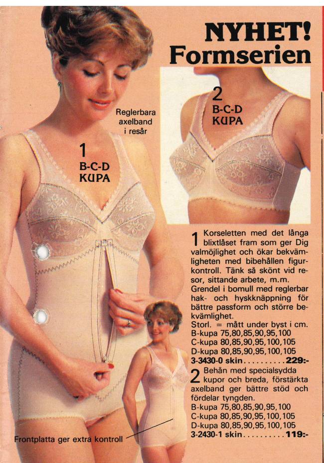 1970s lingerie: See comfy vintage bras, panties, girdles