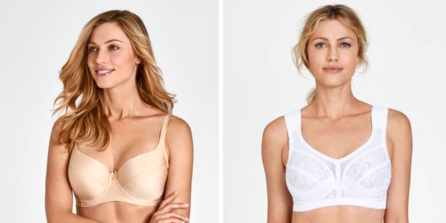 Left breast single-cup bra, Bras