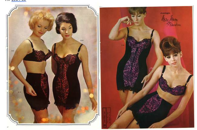 Corset-Focused Vintage Shapewear : GLAM