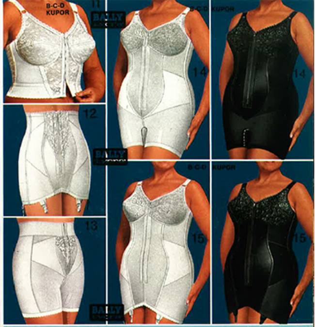 Mieder , Girdle ,Corselette and Woman  Panty girdle, Full figure dress,  Simplicity fashion