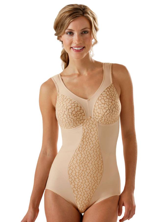 Soft cup bodysuit shaper