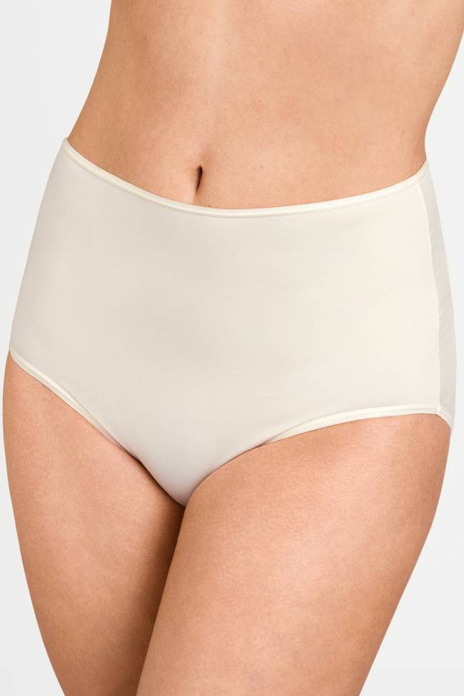 Essentials Womens Cotton High Leg Brief Underwear