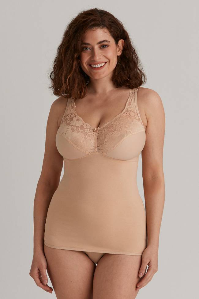 Thought Gots Cami Shape Grey Marle - PLAISIRS - Wellbeing and