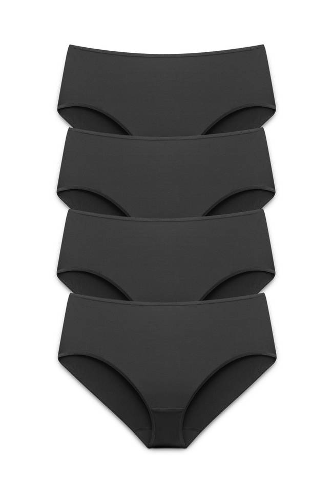 4-pack Basic maxi slip