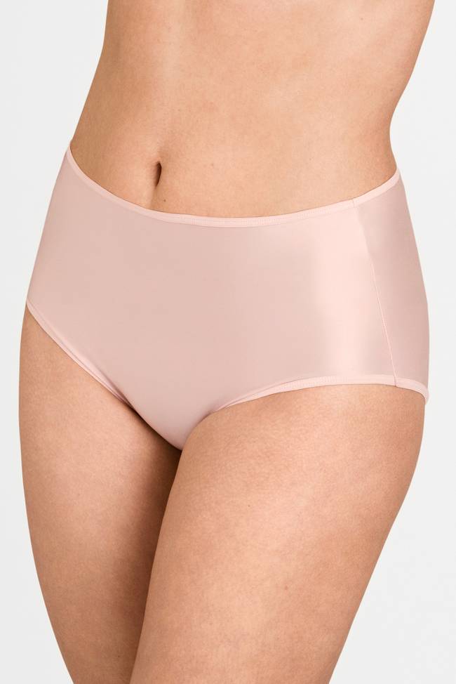 4-pack Maxi panty in micro feeling dusty pink