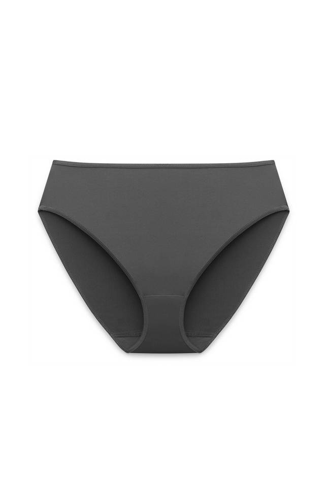 4-pack Basic tai panty dark grey