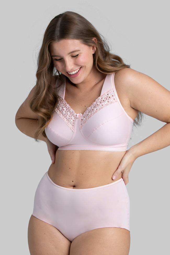 Broderie Anglaise bra