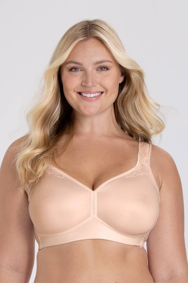 Smoothly bra – non-wired bra in soft microfibre – Miss Mary