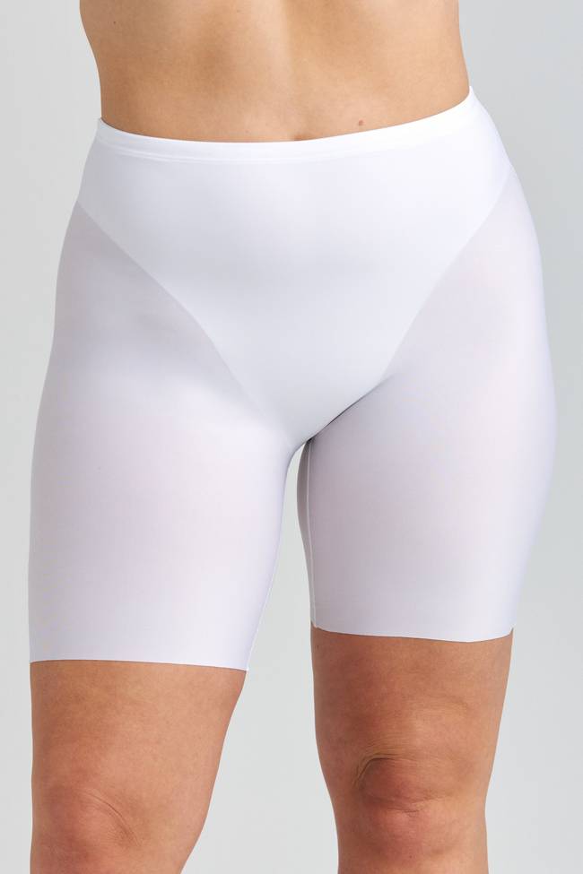 Lot de 4 Culotte Cool Sensation à jambes longues - Doublée sur le devant blanc