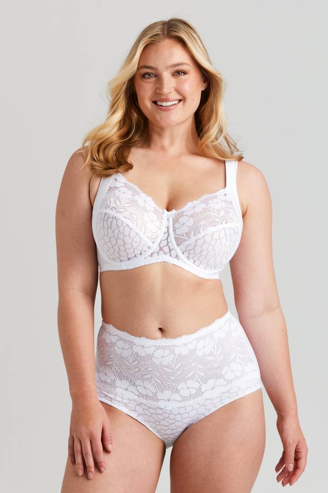 Jacquard & Lace bra