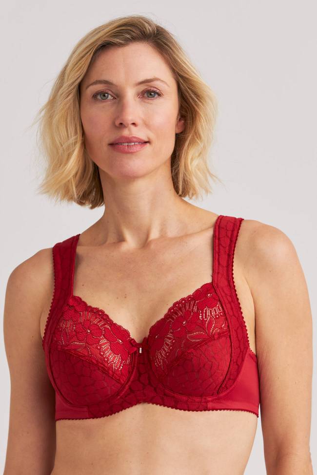 Jacquard & Lace bra