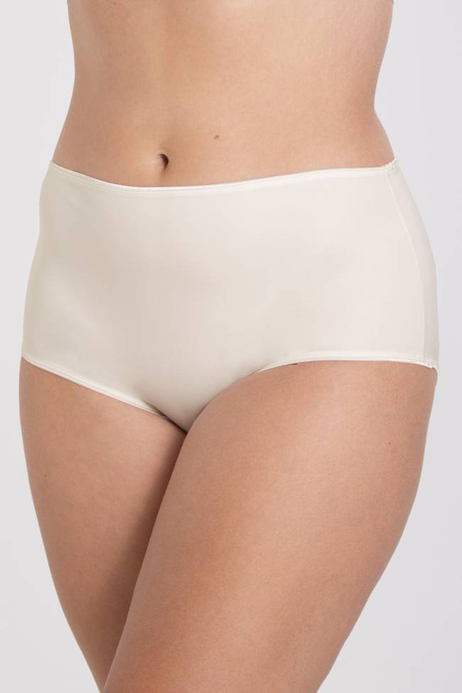 4-pack Recycled Comfort maxi panty champagne