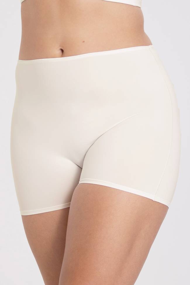 4-pack Recycled Comfort shorty slip champagne
