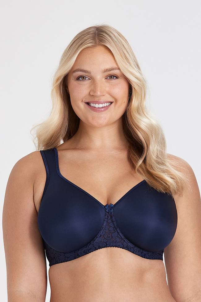 Smooth Lacy underwired bra – T-shirt bra that provides support and lift –  Miss Mary