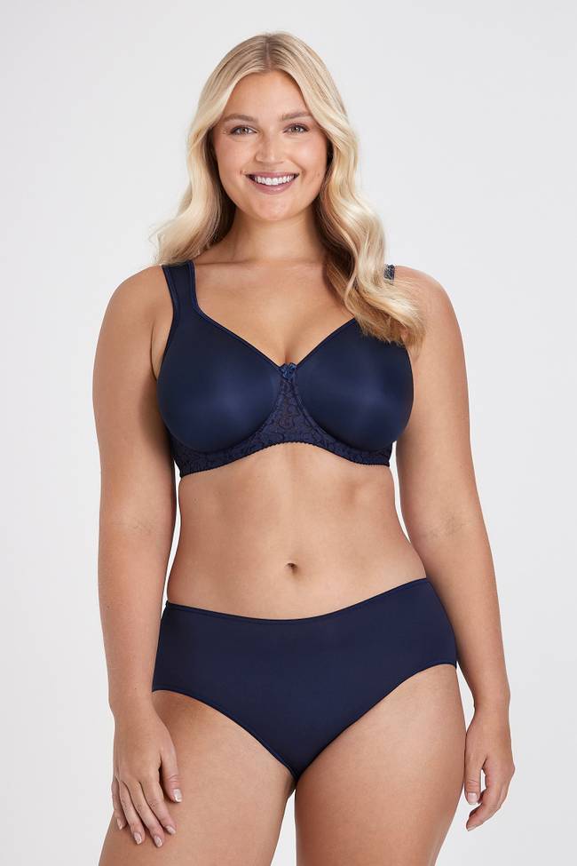 Cotton Now minimizer bra