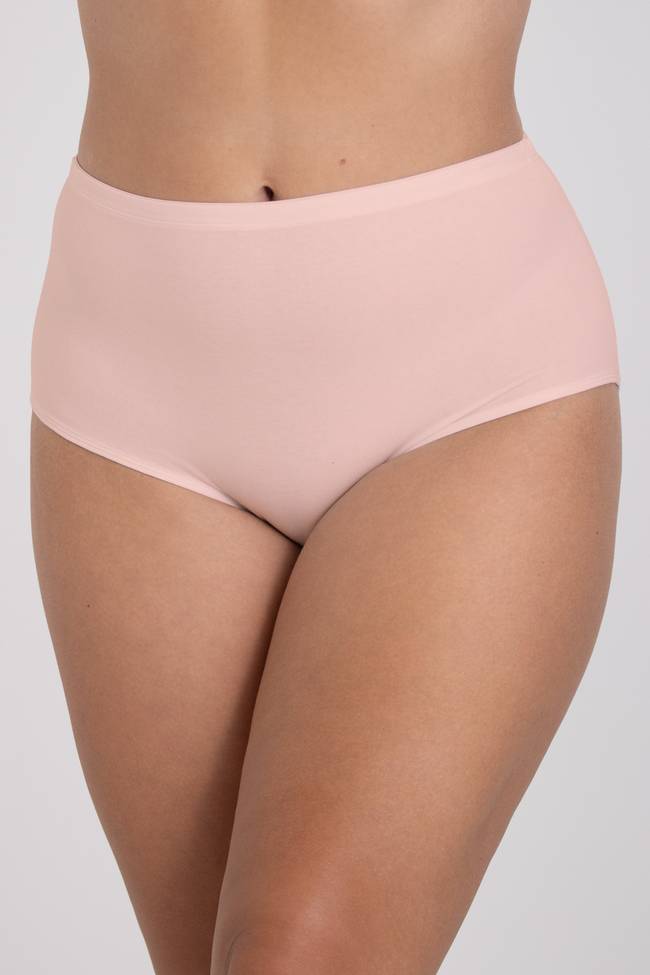 Lot de 4 Culotte maxi ORGANIC COTTON Vieux Rose