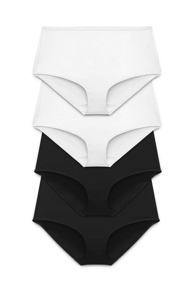 Lot de 4 Culotte maxi ORGANIC COTTON