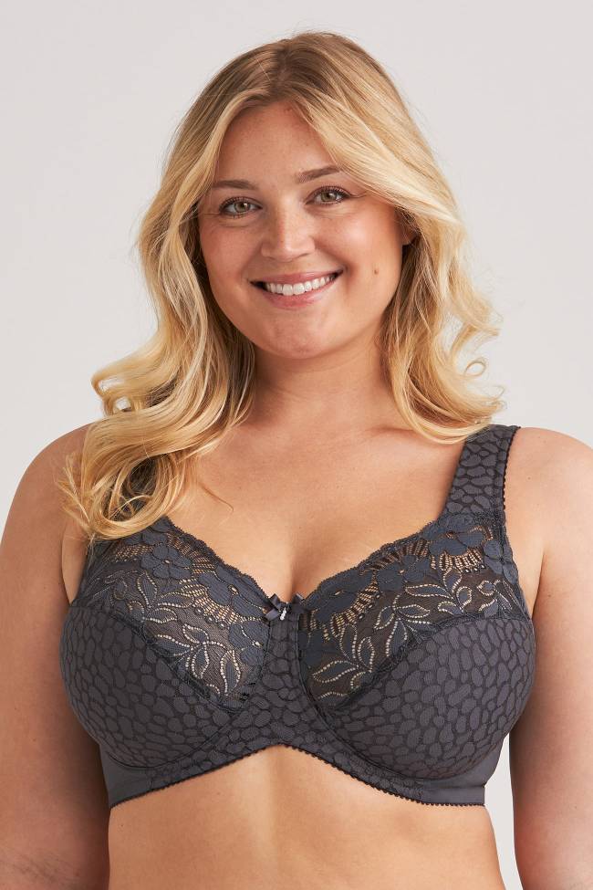 Jacquard & Lace Minimizer bh