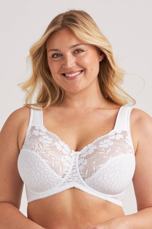 Jacquard & Lace Minimizer bh