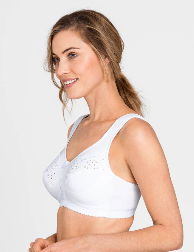 Miss Mary Of Sweden Cotton Soft Non-Wired Bra for Everyday Wear