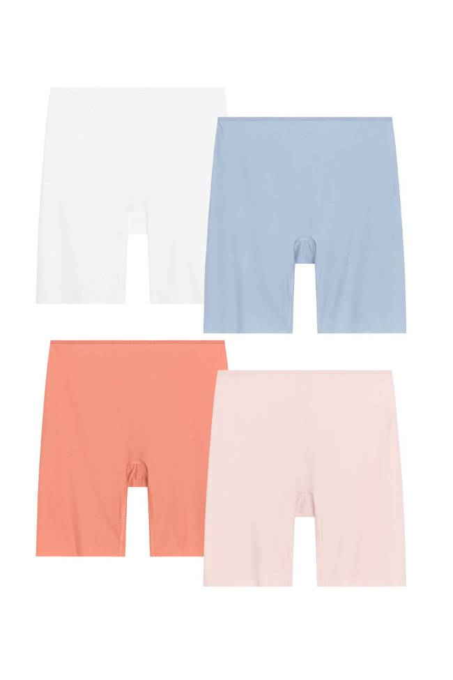 4-pack Cool Sensation panty with long legs