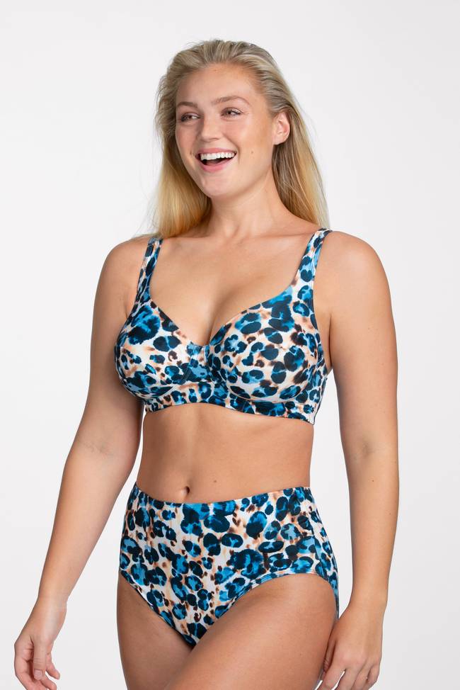 Jungle Summer bikini bra - with underwire that provides great