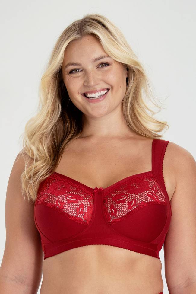 Happy Hearts bra – non-wired bra with unpadded cups – Miss Mary