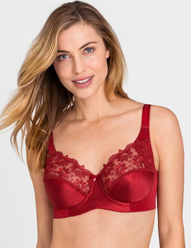 Summer bra – comfortable bra with exclusive embroidery – Miss Mary