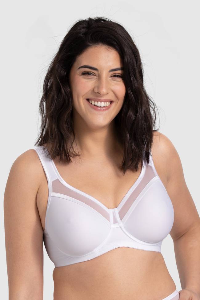 Smooth Lacy underwired bra – T-shirt bra that provides support and lift –  Miss Mary