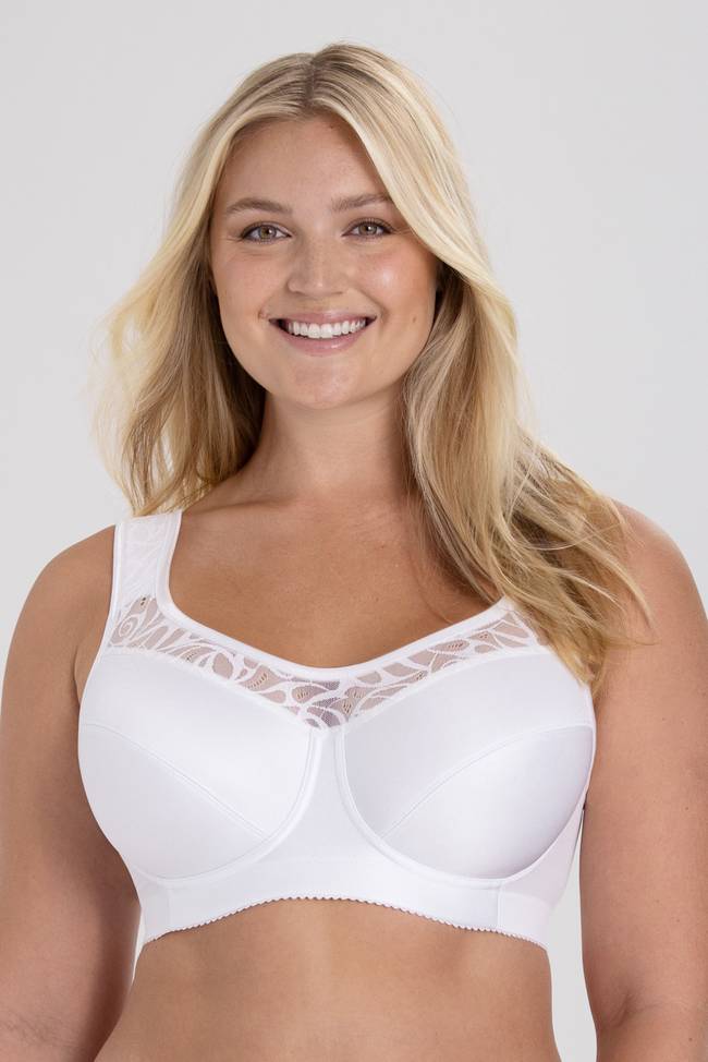 Cotton simplex bra
