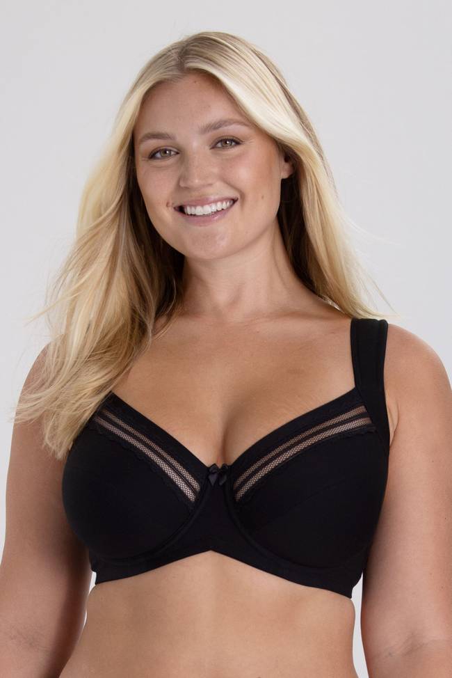 Cotton Now minimizer bra