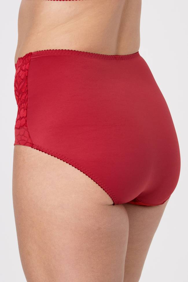 Jacquard & Lace panty girdle - Improved comfort and a gently