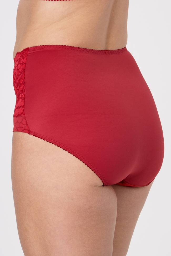 Jacquard & Lace panty girdle
