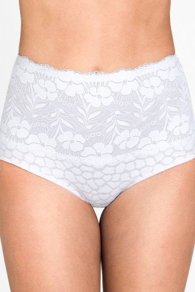 Jacquard & Lace panty girdle