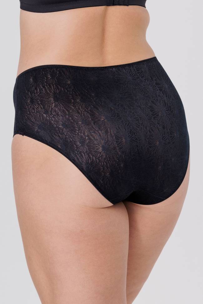 Invisible Lace midi briefs - Made of smooth flat lace without structure -  Miss Mary