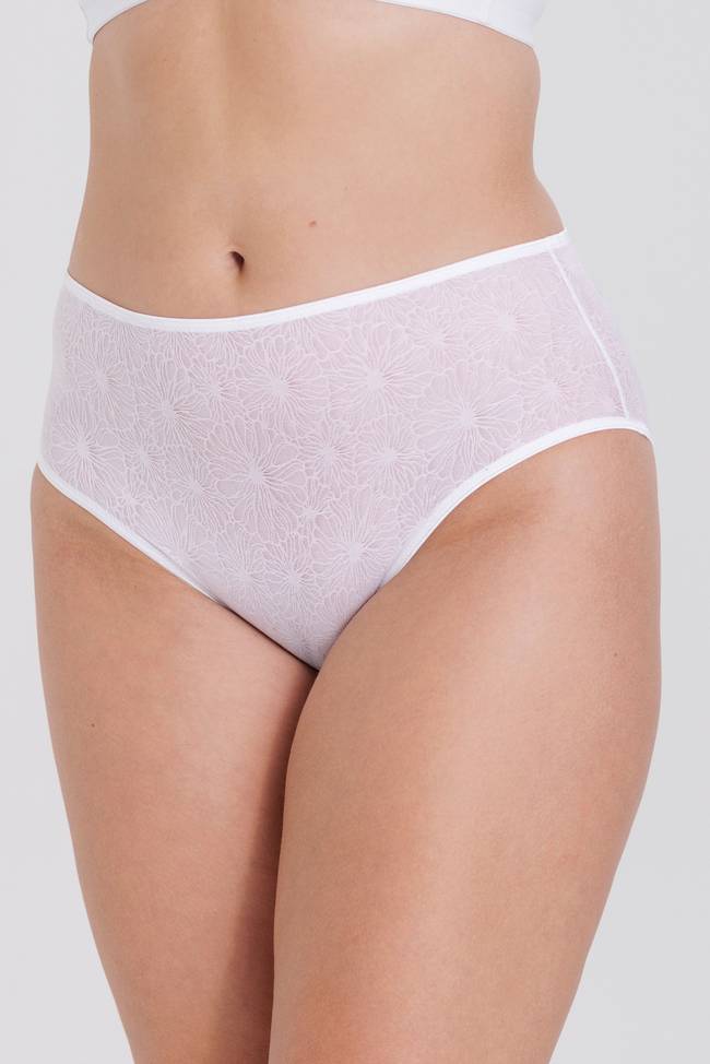 Invisible Cotton Midi Briefs - Underwear