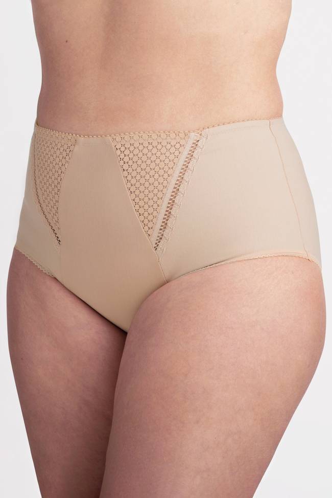 Cotton Dots Lace panty girdle